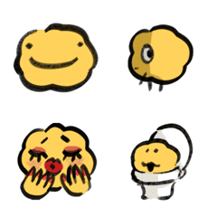 odd popcorn chicken emoji