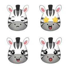 Zaza the Pastel Zebra