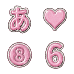 Rhinestone Candy Decorative Letters