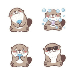 The Otter's Gentle Waiting