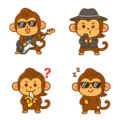 Mameshiba monkey emoji