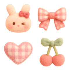 Cute fluffy emoji 08