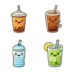 Cute Daily Items Friends Mood