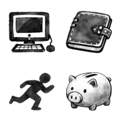 手描き仕事ステータス記号