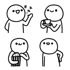 憨頭人-動態表情貼4