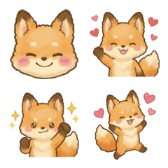 Kon-chan's Feelings Emoji Set