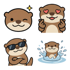 Otter-kun Classic Emoji Set