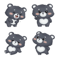 Formosan Tiny Bear Cute Emoji 40