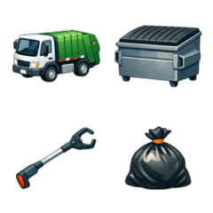 ごみ収集作業員！