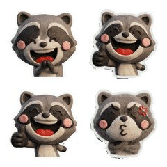 3D Raccoon 25th