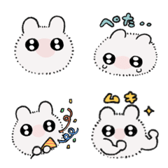 ふわふわだいふくちゃん絵文字1