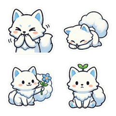 癒しのフーフー狐、夢見るスタンプ part2