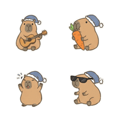 Midnight Capybara Rendezvous