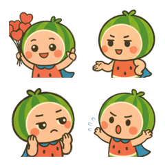 西瓜超人懶得說話