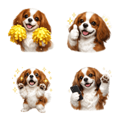 使いやすい！ キャバリア 絵文字