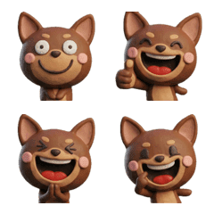 3D Brown Chihuahua  25th