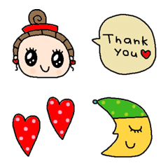 nenerin色んな絵文字セット可愛い372