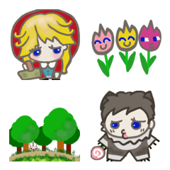 Little Red Riding Hood-style Emoji