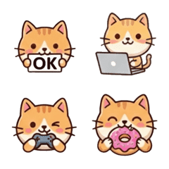 A Cat Surviving Work and Daily Life