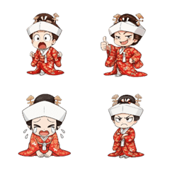 Explosive! Colorful Uchikake