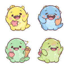 Dinos Redondos Vida Diaria