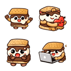 Smores Doces Amigos Mood