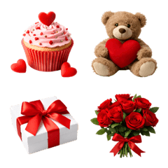 Valentine Accent Emoji Set 03