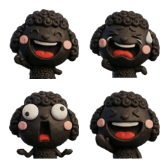 3D Black Toy Poodle  25th