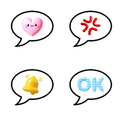 Kawaii Speech bubble