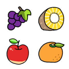 Emoji  of the fruit