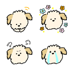 dog with a heart-shaped nose  emotions