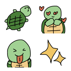 hand-drawn turtle emoji