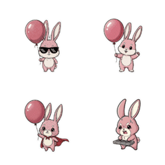 粉色輕柔：等待時的微光絮語