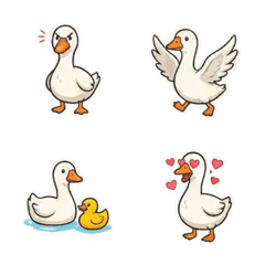 哥就是霸氣：時尚大佬白鵝