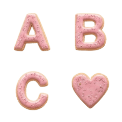 ストロベリー味ドーナツ (英数字)