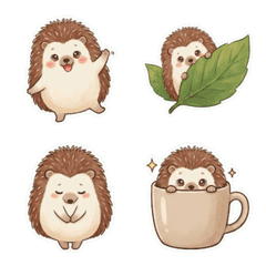 栗可のほっこりおしごとスタンプ part1