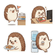 栗可のほっこりおしごとスタンプ part2