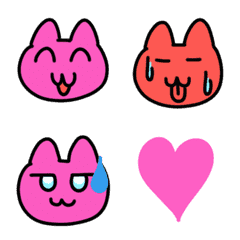 動く！ゲーミング風猫絵文字2