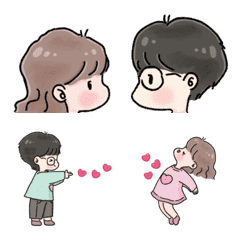 Boo & Bam: Lovey Dovey1 (Animation Emoji