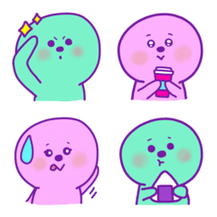 Gentle Boy & Energetic Girl Emoji