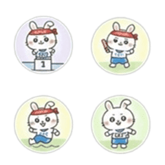 あかちゃんうさぎまるちょ　陸上選手