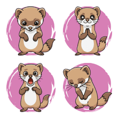 Mischievous Ferret (Pink)