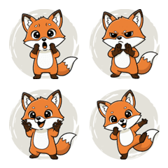 Fox's Clever Moments (Beige)