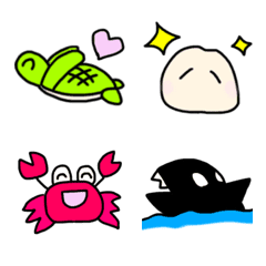 Kamekun&Nekotan&SeaFriends