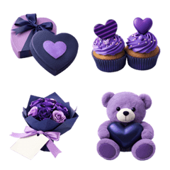 Valentine Accent Emoji Set 06