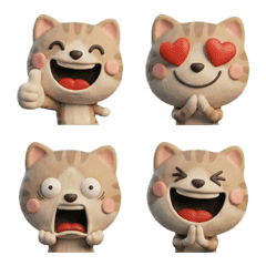 Moving 3D Munchkin Cat  26