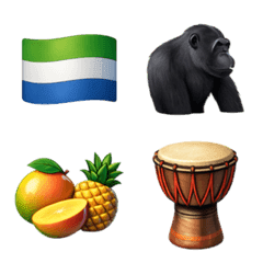 Sierra Leone 3D