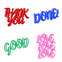 Basic useful english reaction emoji