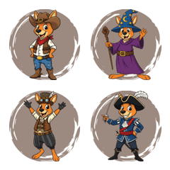 Energetic Kangaroo (Brown)