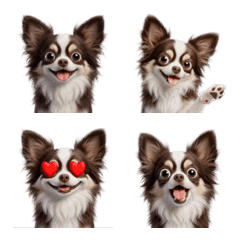Chihuahua Days: Expressive Emojis